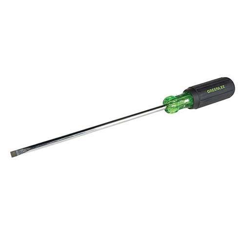 GREENLEE Desarmador punta plana de 8"