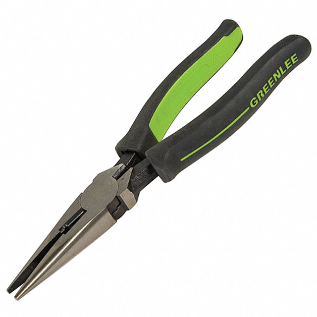 GREENLEE Tenaza punta larga de 8" con forro