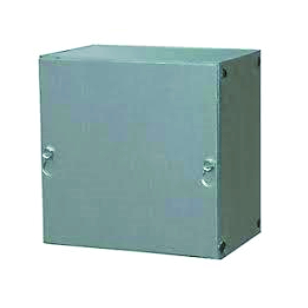 Caja de paso galvanizada 10"x10"x4"