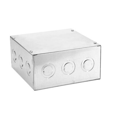 Caja de paso galvanizada 6x6x4