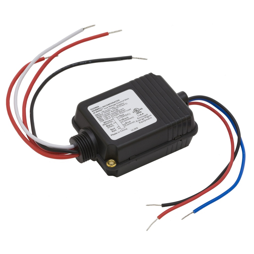 HUBBELL Unidad de control para uso de sensor de movimiento 120/277V AC - 24V DC 60HZ