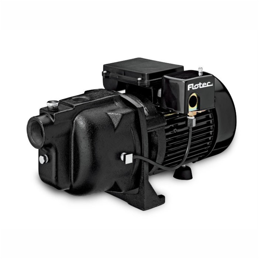 Bomba Jet 1 HP, 115/230V, 21 GPM, monofásica, succión de 1¼", descarga de 1", 53 lbs