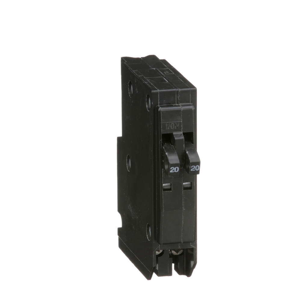 Breaker termomagnético de enchufar QOT2020, 1P, 20A, 120/240V, 10kA