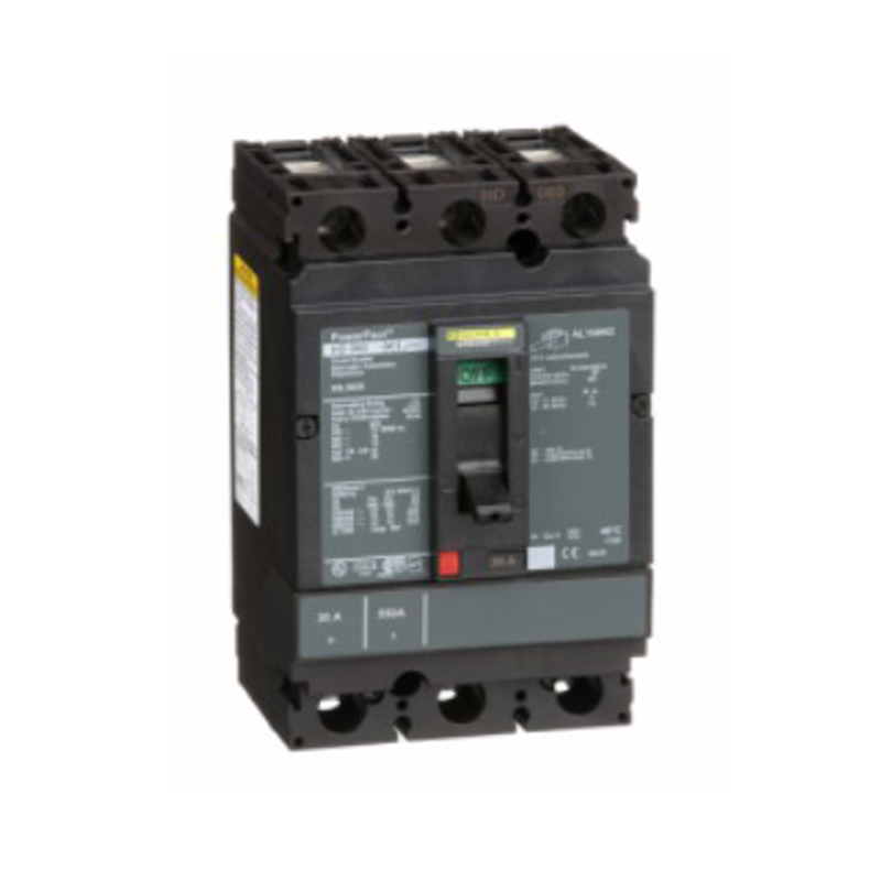 Breaker termomagnético industrial HDL36030, 3P, 30A, 600V, 14kA