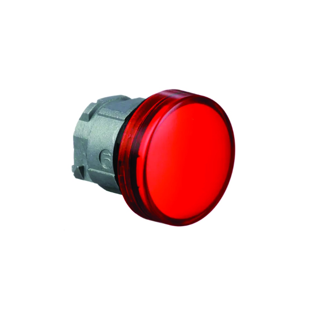 Cabeza para luz piloto LED integrado, 22mm, rojo, Harmony XB4