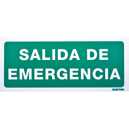 SURTEK Señal "Salida Emergencia"