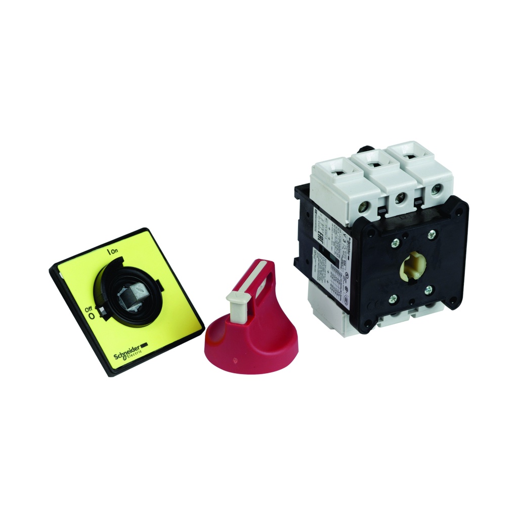 Interruptor seccionador VCF3 con función de parada de emergencia, 3P, 63A, 690V CA, 8kV, ip65, TeSys