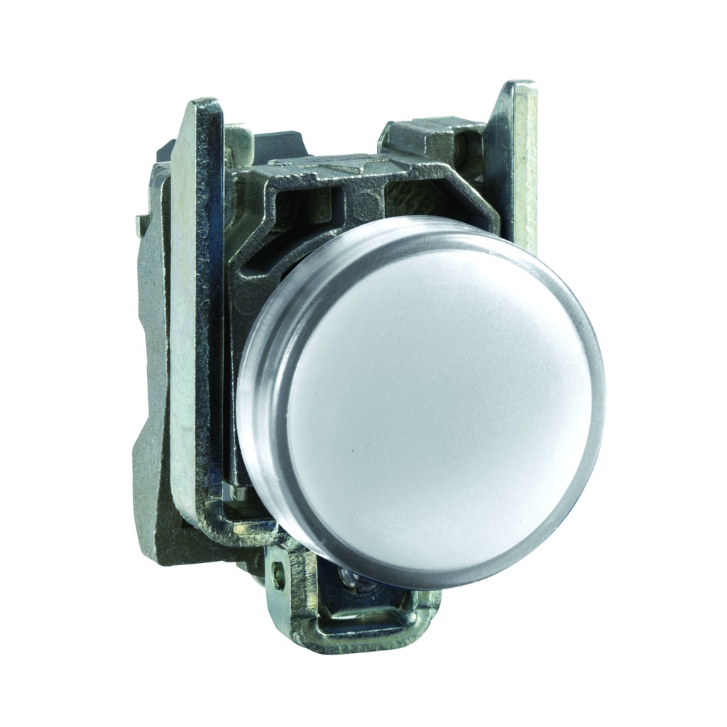 Piloto luminoso blanco, 22mm, 24V AC/DC, Harmony XB4