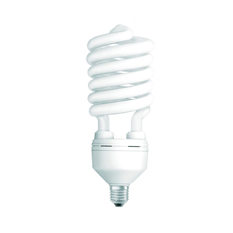 OSRAM Bombillo ahorrador Twist 80W, 240V, 6500K, luz blanca, rosca E40