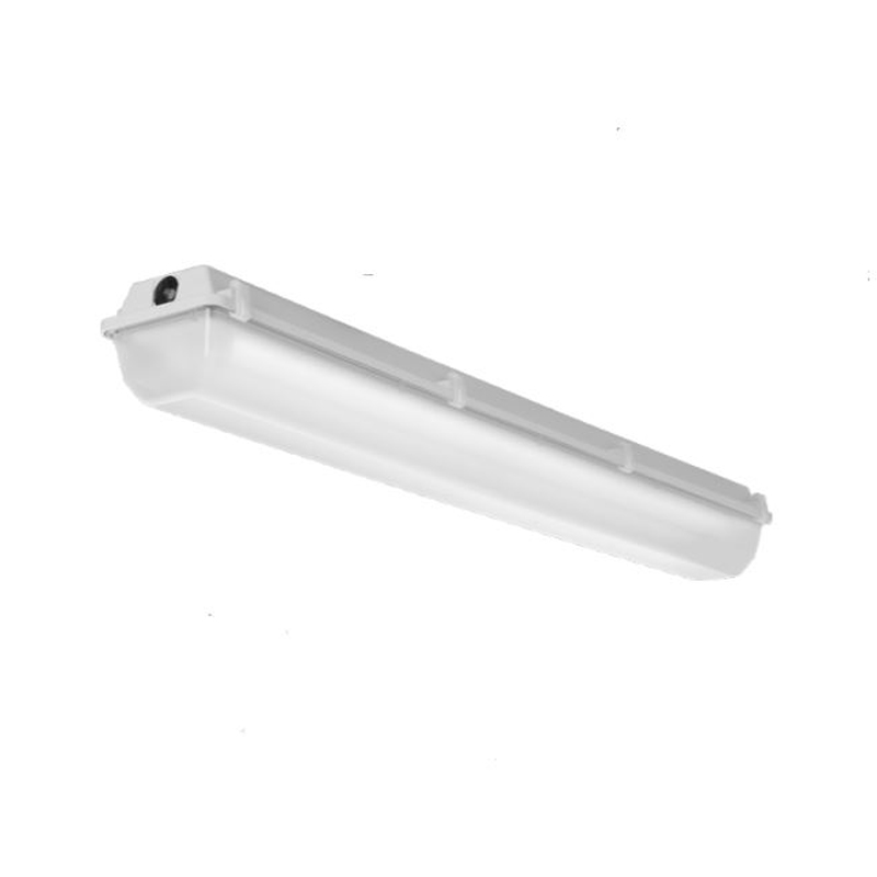 LITHONIA Luminaria LED sellada de 4' acrílico de lente profundo 3000Lms, 5700K, luz blanca