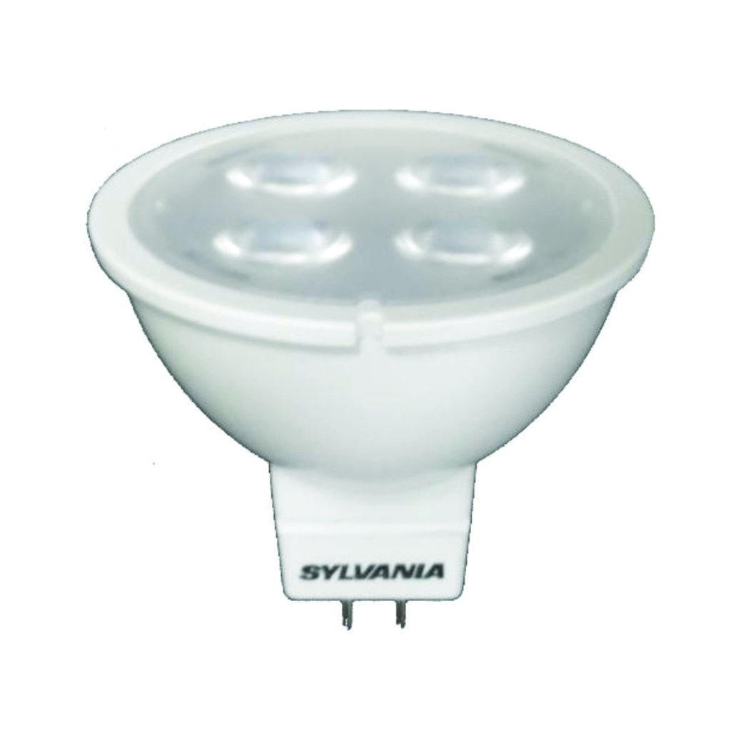SYLVANIA Bombillo LED MR16 ECO, 5.2W, 365Lms, 3000K, luz cálida, GU5.3