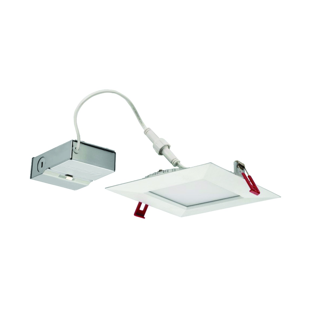 LITHONIA Spot LED 6" cuadrado 13.4W, 880Lms, 120V, 3000K, luz cálida