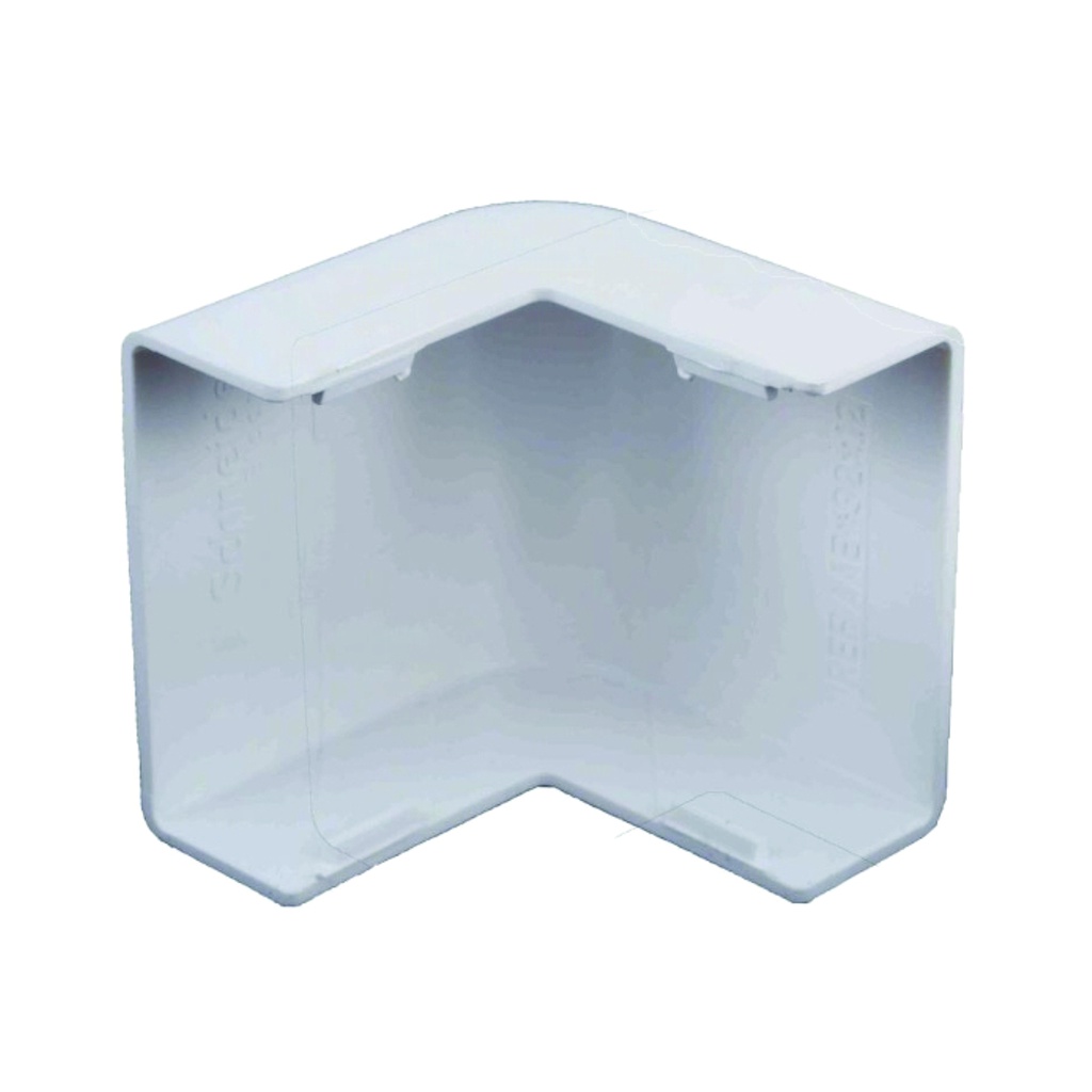 DEXSON Accesorio angulo externo blanco de 20mm x 12mm