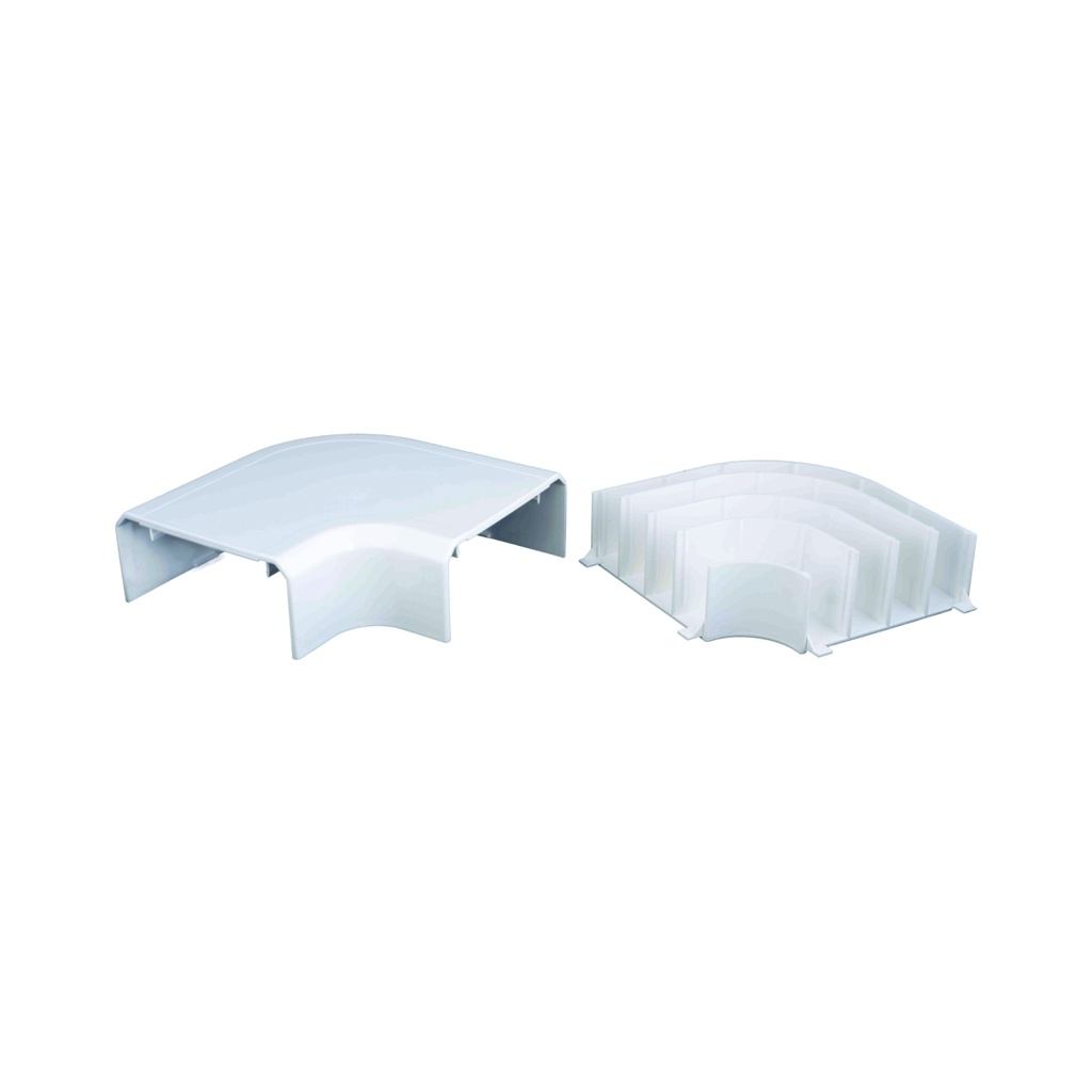 DEXSON Accesorio angulo plano blanco de 100mm x 100mm