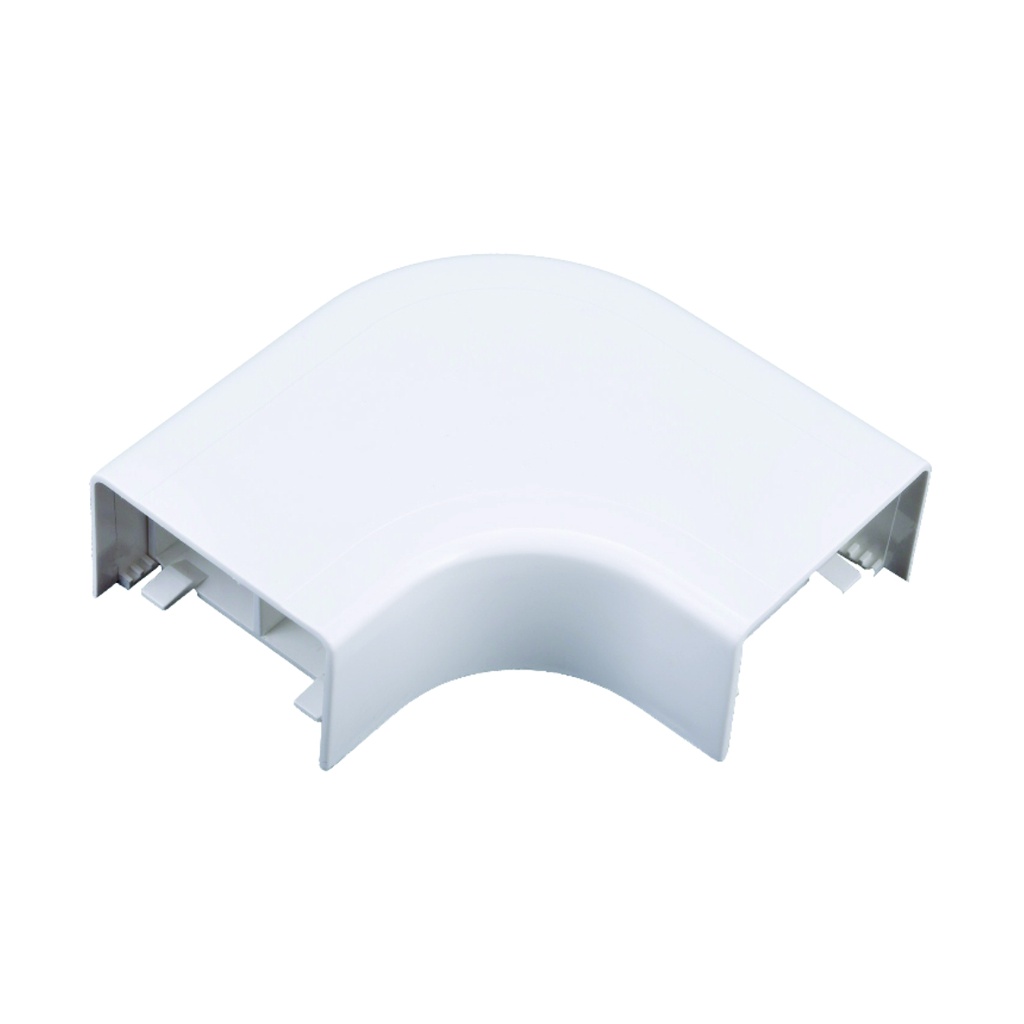 DEXSON Accesorio angulo plano blanco de 40mm x 40mm