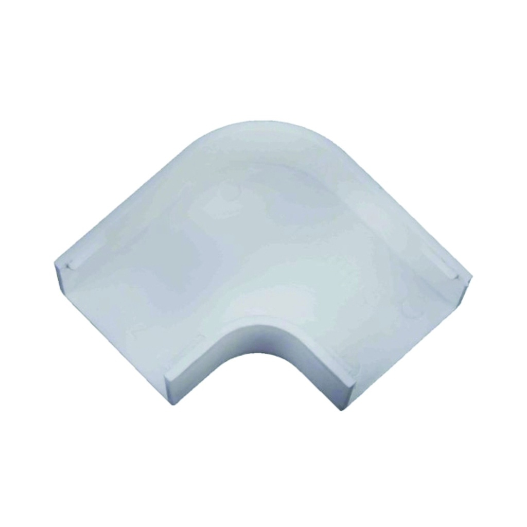 DEXSON Accesorio angulo plano de 90° blanco de 13mm x 7mm