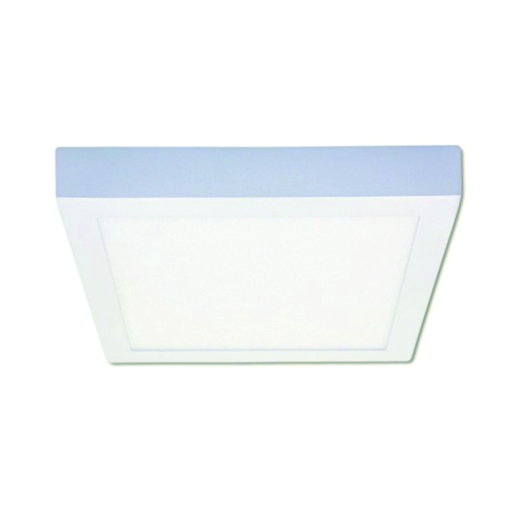 Spot LED Slim Downlight cuadrado superficial 6W, 310Lms, 100-240V,6500K, 15,000hrs, 120mm, CE