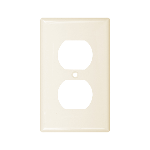 Placa interruptor doble light almond, UL
