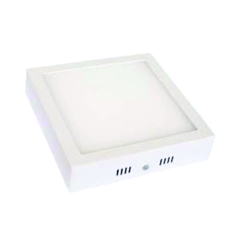 LEDVANCE Luminaria LED Slim Plafon cuadrado superficial 8", 1125Lms,120-240V, 3000K, luz cálida