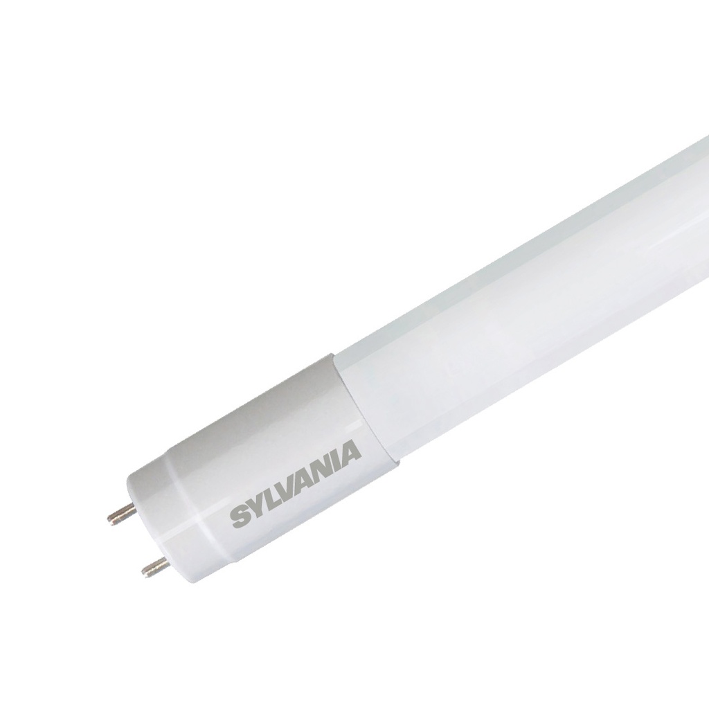 SYLVANIA Tubo LED T8, vidrio, 24", 9W, 900Lms, 120-277V, 6500K, luz blanca