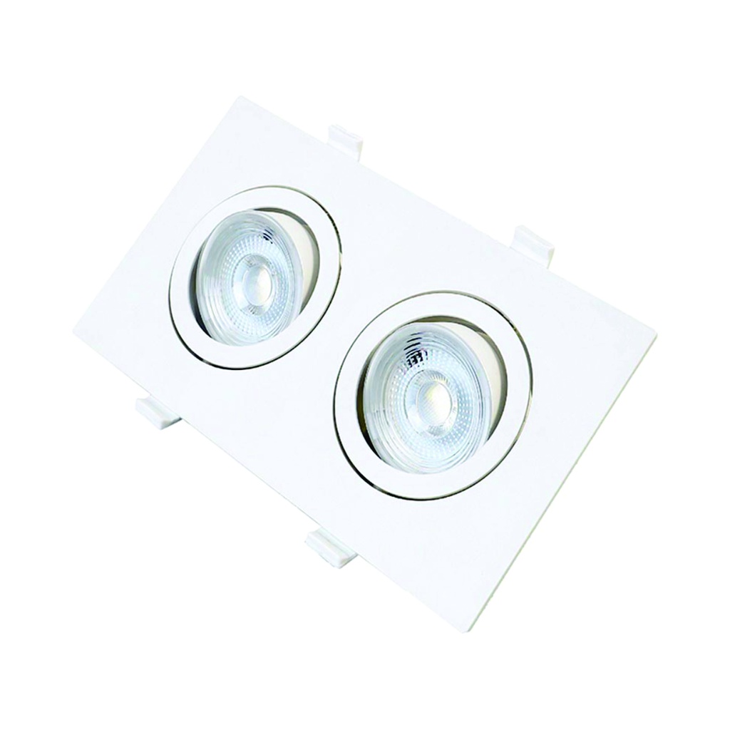 Spot LED doble PAR20 25W, 2000Lms, 100-240V, 5000K, 20,000hrs, CE