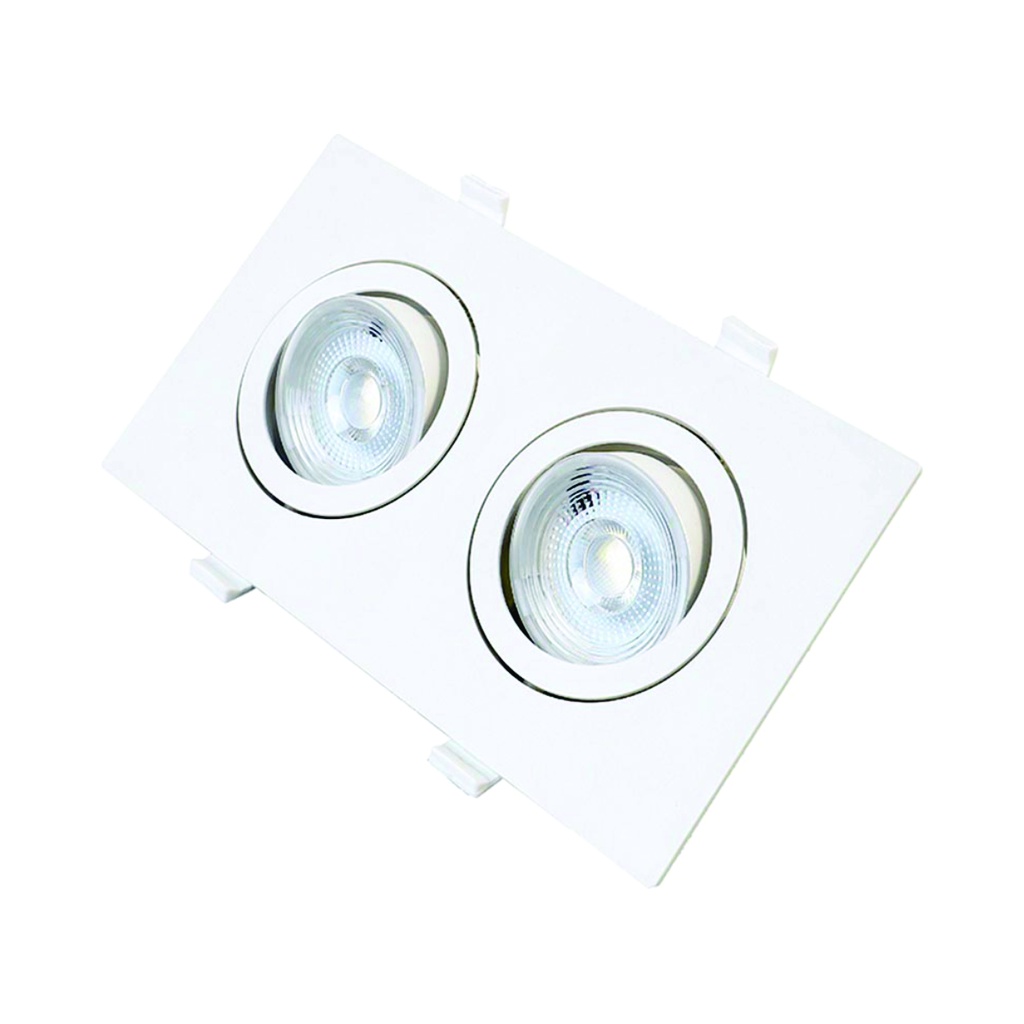 Spot LED doble PAR20 25W, 2000Lms, 100-240V, 5000K, 20,000hrs, CE