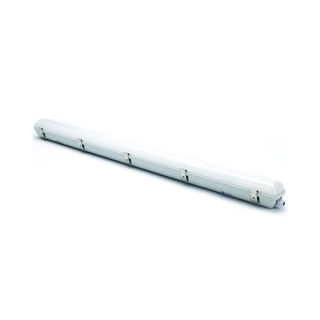 Luminaria LED Tri-proof sellada, 36W, 4320Lms, 100-240V, 6500K, 30,000hrs, IP65, CE