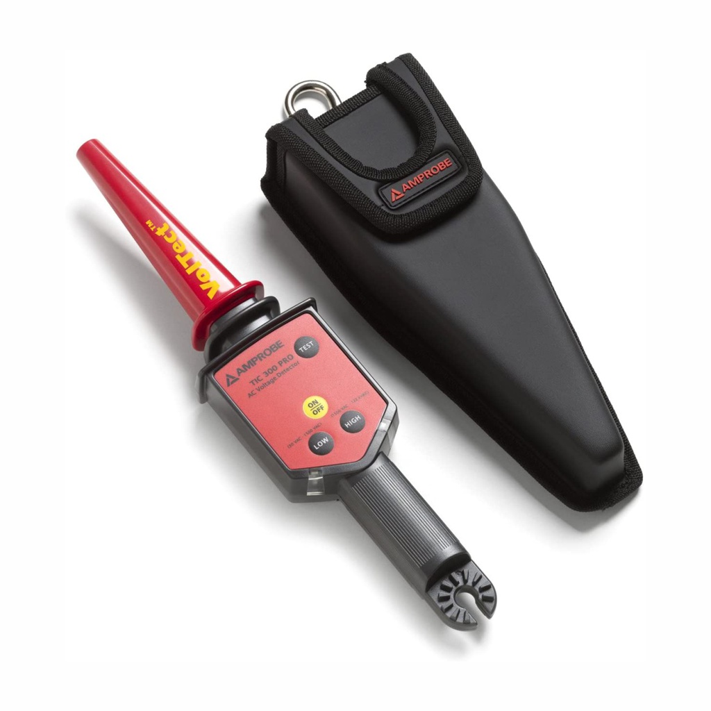 AMPROBE TIC 300 PRO Detector de alto voltaje verifica la presencia devoltaje desde 30VCA → 122,000VCA