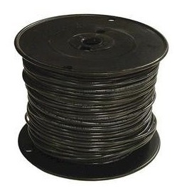 [CAB.01.152] [027053NG-B] Cable THHN 8 Awg negro bobina 152.4 metros