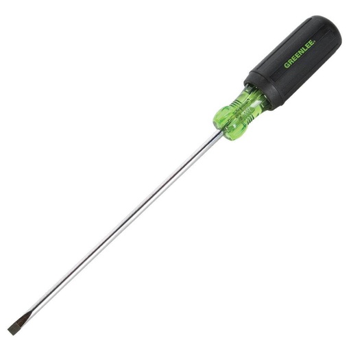 [HER.07.016] GREENLEE Desarmador punta plana de 10" x ¼"