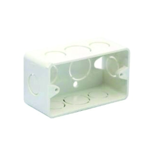 [CAN.04.004] Caja rectangular PVC 2"x4"