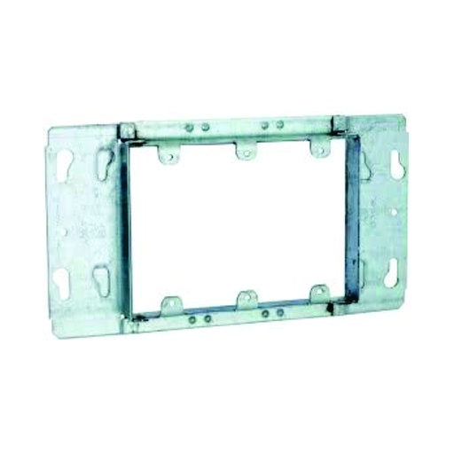 [CAN.01.050] [3GC_UL] Tapadera metálica para caja de 3 Gang T&B