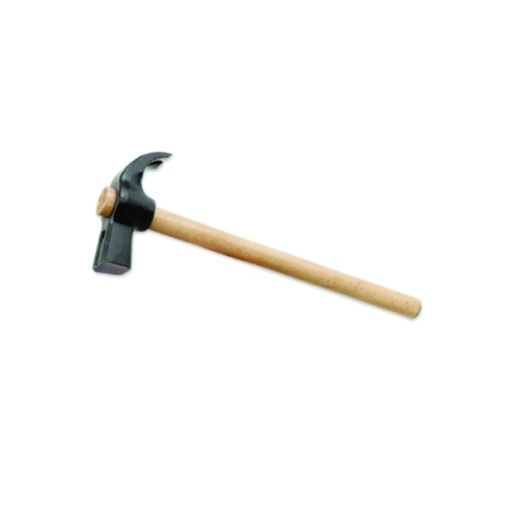 [HER.04.081] [708-600] DOGHER Martillo de uña mango de madera de 600 gramos