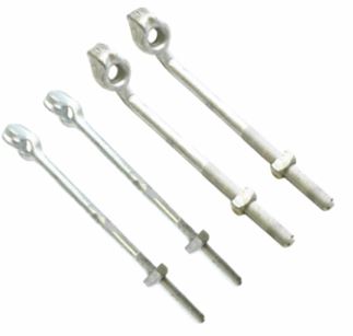 [HYA.03.021] [815880] Varilla para polo a tierra galvanizada de ⅝" x 8'