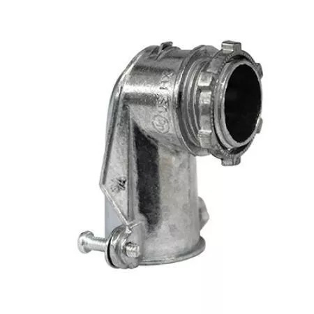 [CAN.11.180] [AC-100] Conector BX de 2" sin forro 90°