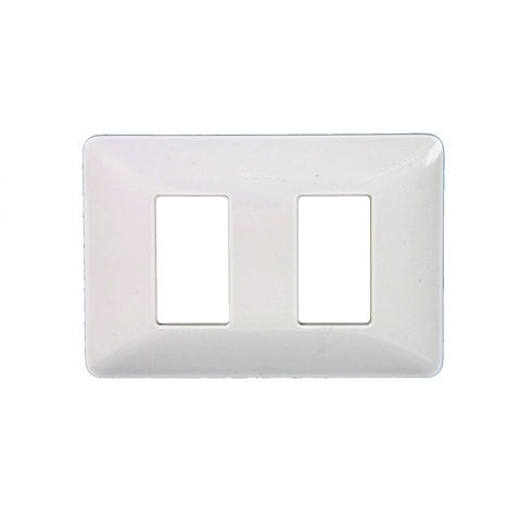 [AUT.01.577] BTICINO Matix Placa 2 modulos blanca