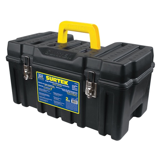 [HER.04.500] SURTEK Caja de herramientas plástica de 53x27x27 cm