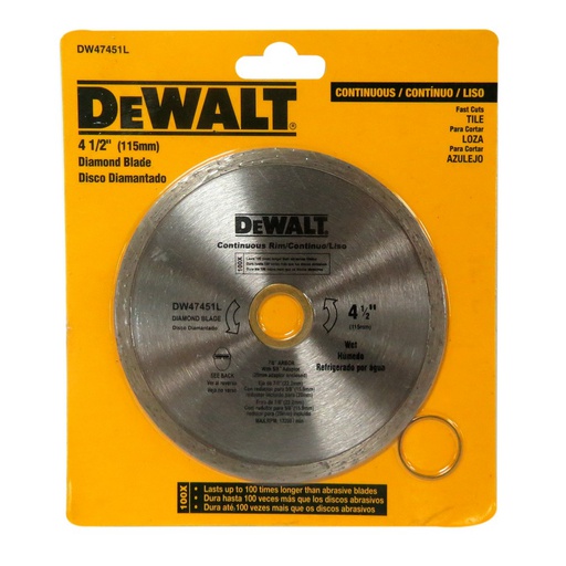 [HER.08.102] DEWALT Disco diamantado de 4½"