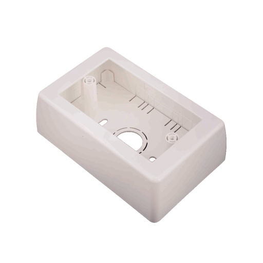 [COM.01.077] DEXSON Caja para toma universal blanca de 40mm