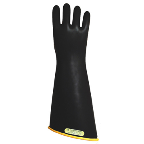 [HER.05.055] [E218CYB/9] SALISBURY Guantes de hule de protección Cl2, 20Kv, talla 9