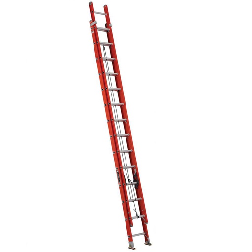 [HER.04.020] LOUISVILLE FE3228 Escalera de fibra de vidrio de extensión 28' 300lbs