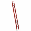 LOUISVILLE FE3236 Escalera de fibra de vidrio de extensión 36' 300lbs