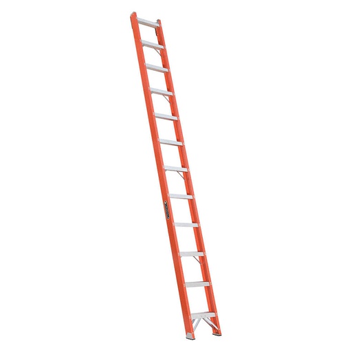 [HER.04.401] LOUISVILLE FH1012 Escalera de fibra de vidrio 1 sección 12' 300lbs