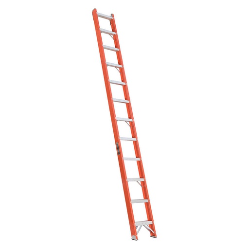 [HER.04.401] LOUISVILLE FH1012 Escalera de fibra de vidrio 1 sección 12' 300lbs