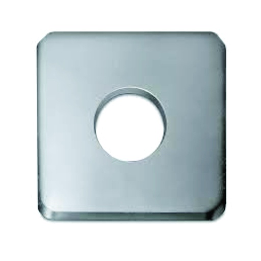 [HYA.02.002] [FW1075] Arandela cuadrada metálica 21/4 x 21/4 x 11/16