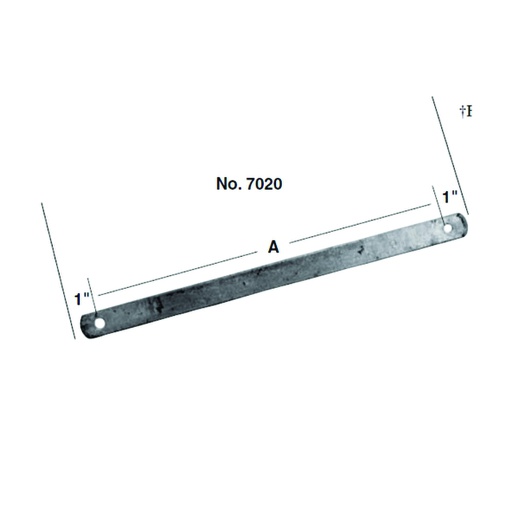 [HYA.03.244] Tirante de platina de 30"x1¼" ø 7/16