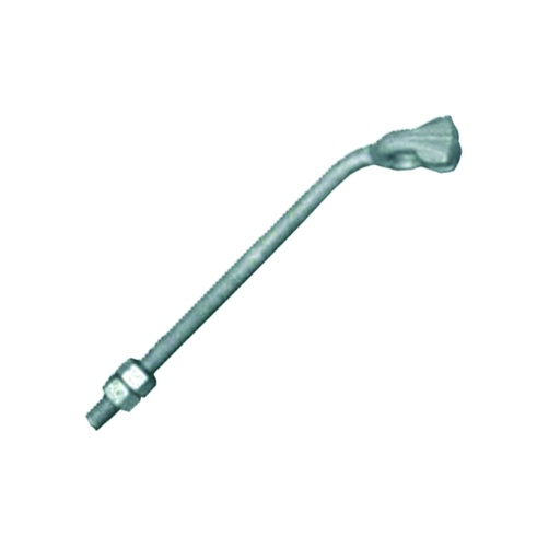 [HYA.03.186] [FW8152] Perno de ojo de ⅝" x 12" Thimbleye curvo