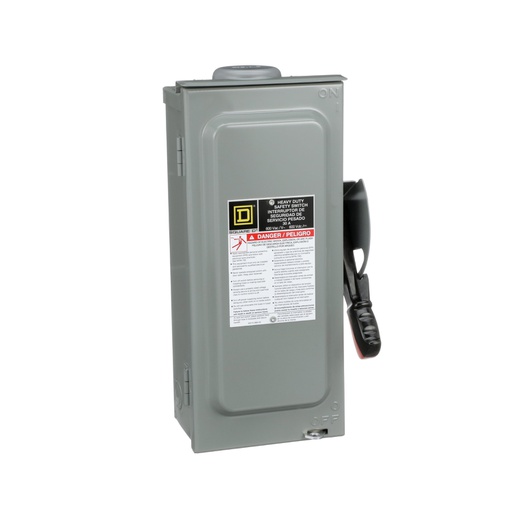 [DIS.01.577] Interruptor de seguridad HU361RB, 3P, 30A, 600V, Nema 3R