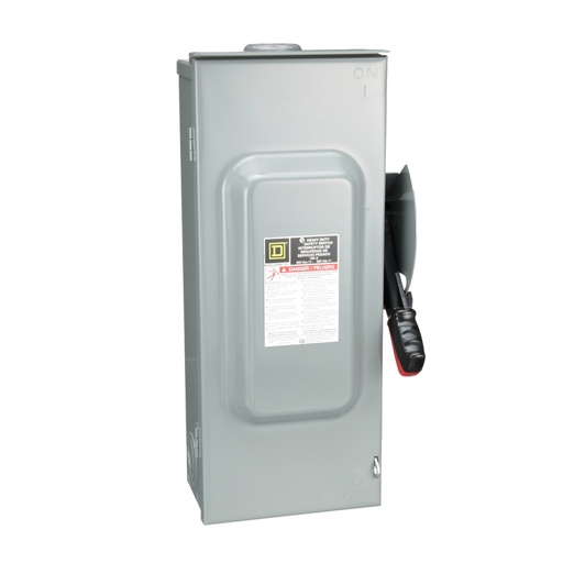 [DIS.01.572] Interruptor de seguridad HU363RB, 3P, 100A, 600V, Nema 3R