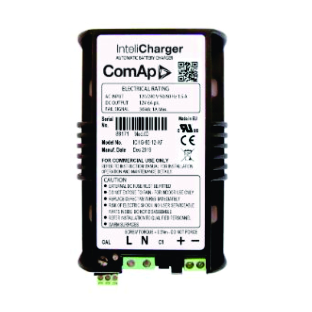 ComAp Battery charger 12-6vdc | Equipos Industriales